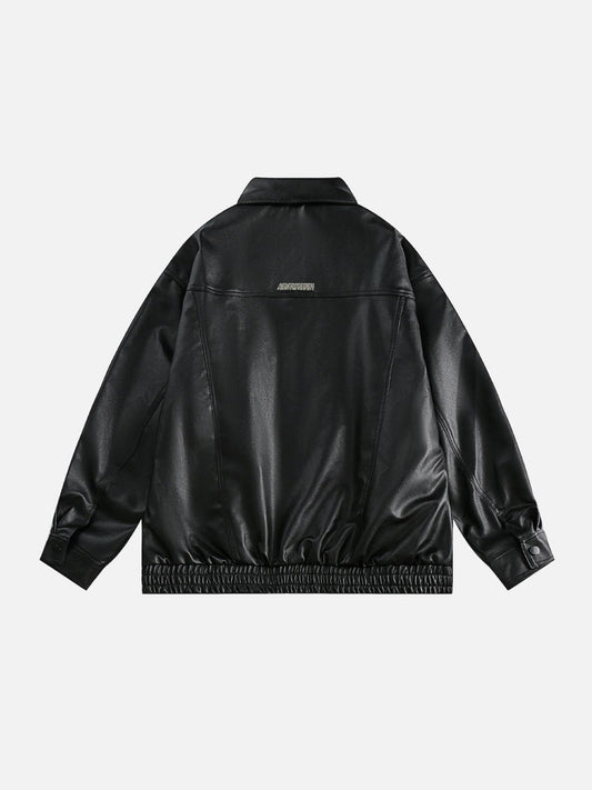 Aelfric Eden Essential Faux Leather Jacket