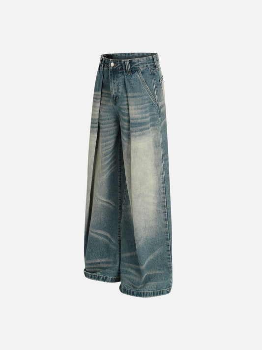 Aelfric Eden Whiskering Wrinkle Jeans