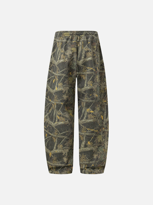 Aelfric Eden Leaf CAMO Baggy Barrel Sweatpants