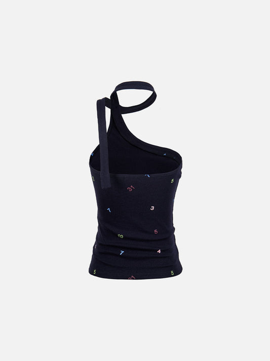 Aelfric Eden Asymmetric Halter Top