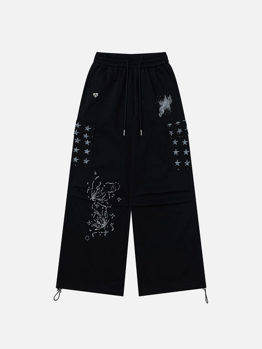Aelfric Eden Star Print Sweatpants