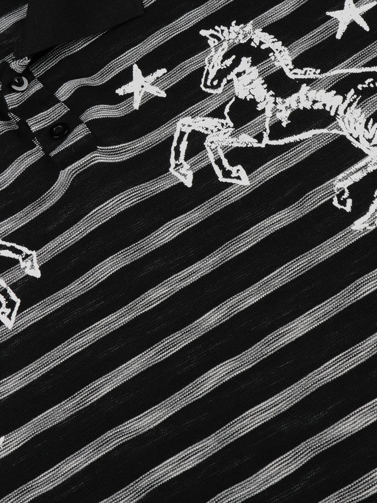 Aelfric Eden Stripe Horse Polo Tee