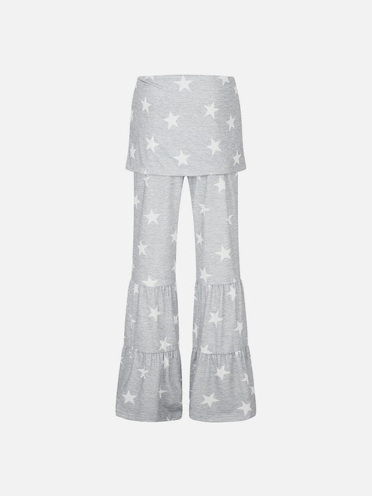 Aelfric Eden Star Print Bootcut Sweatpants