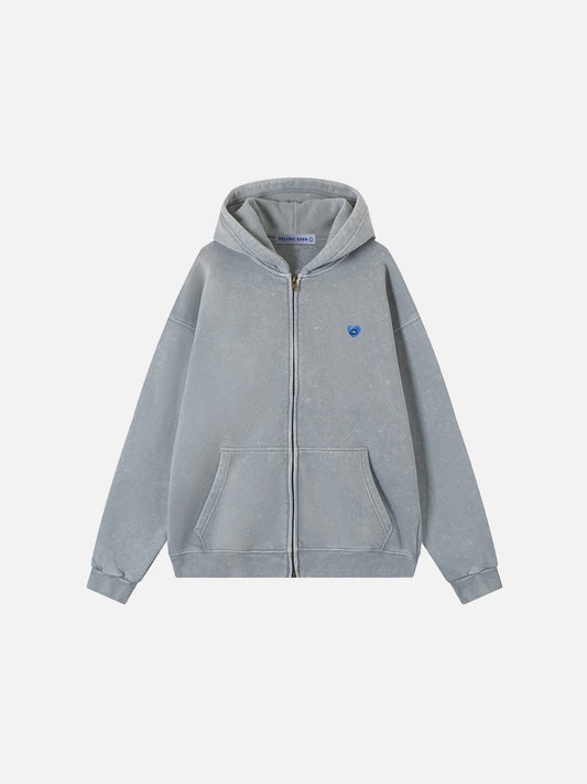 Aelfric Eden Washed Zip Up Hoodie