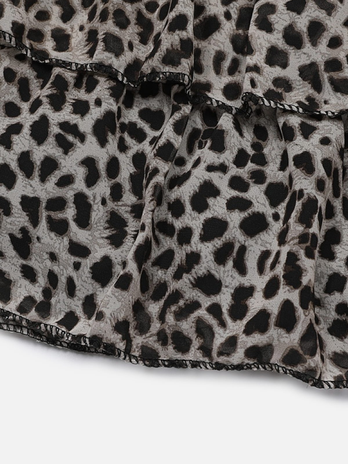 Aelfric Eden Leopard Ruffle Skirt