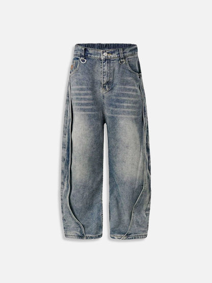 Aelfric Eden Baggy Patchwork Jeans