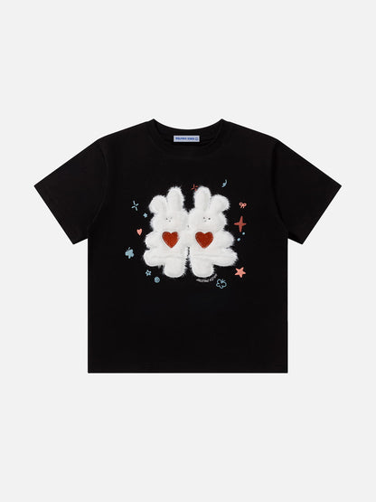 Aelfric Eden Fuzzy Bunny Tee