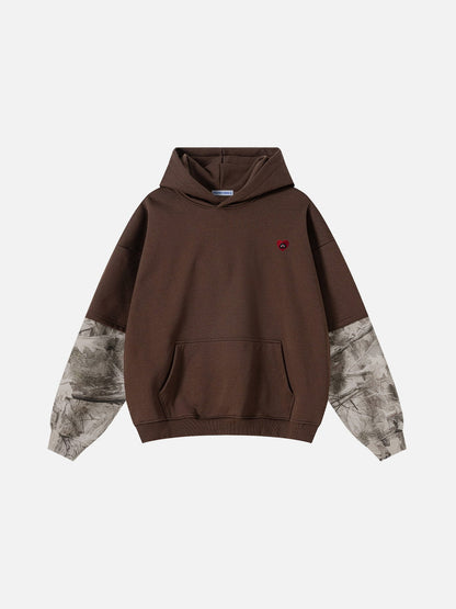 Aelfric Eden Oversized CAMO Sleeve Pullover Hoodie