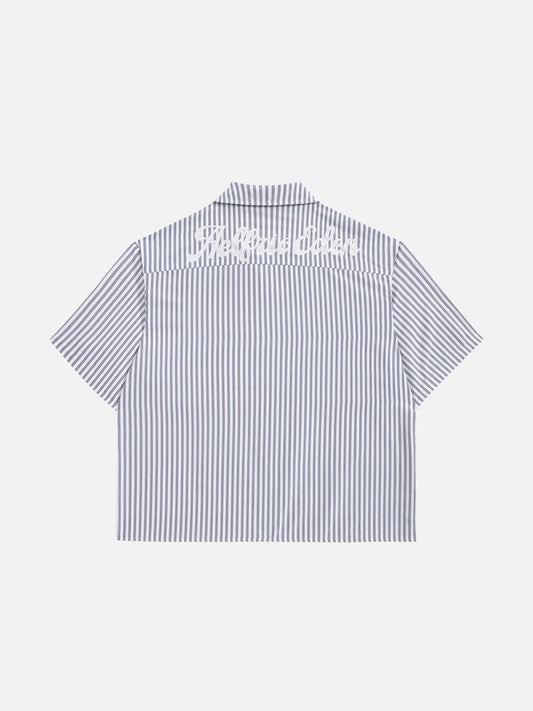 Aelfric Eden Boxy Racing Patch Short Sleeve Shirt