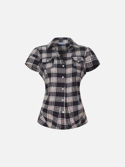 Aelfric Eden Plaid Short Sleeve Shirt