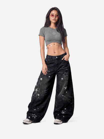 Aelfric Eden Cropped Star Charm Tee