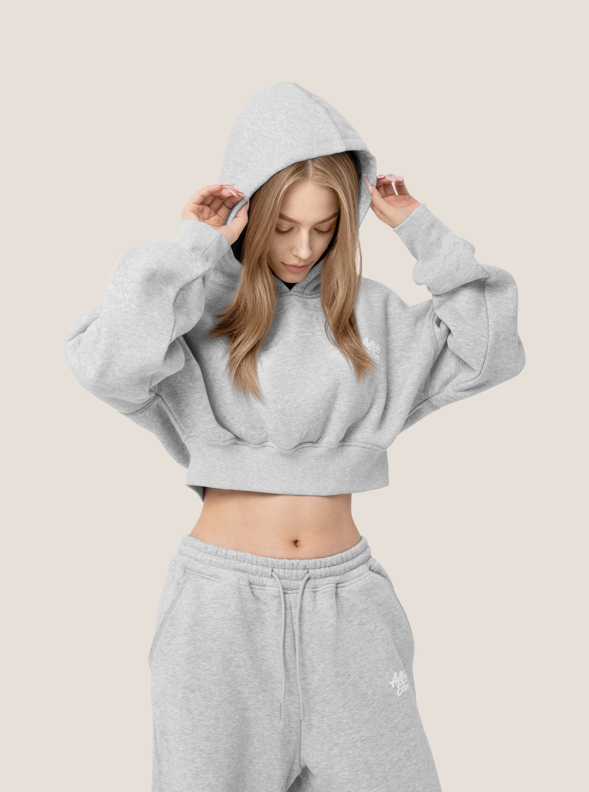 Soufflé Cropped Hoodie Sets