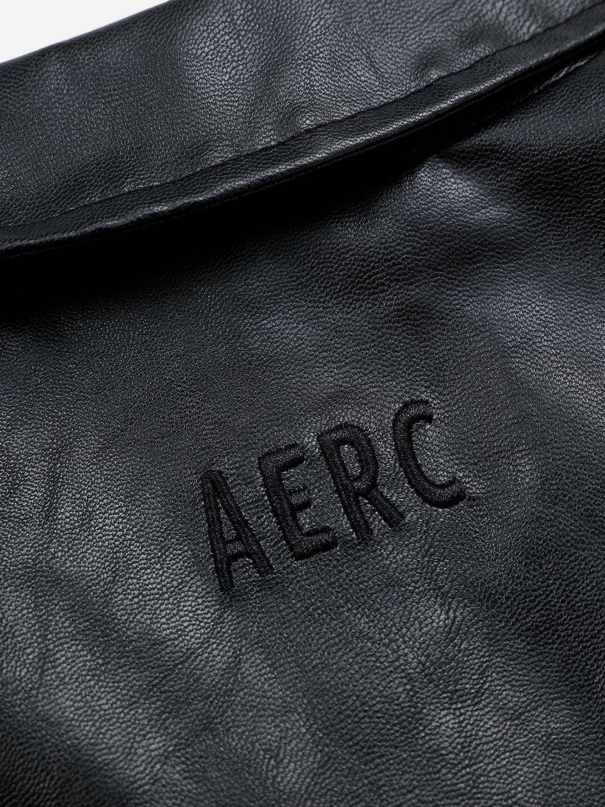 Aelfric Eden Faux Leather Zip Up Jacket