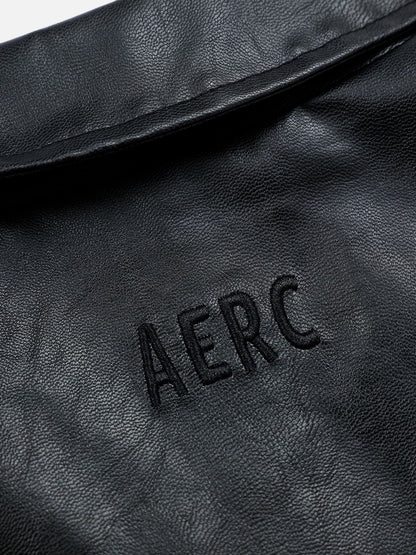 Aelfric Eden Faux Leather Zip Up Jacket