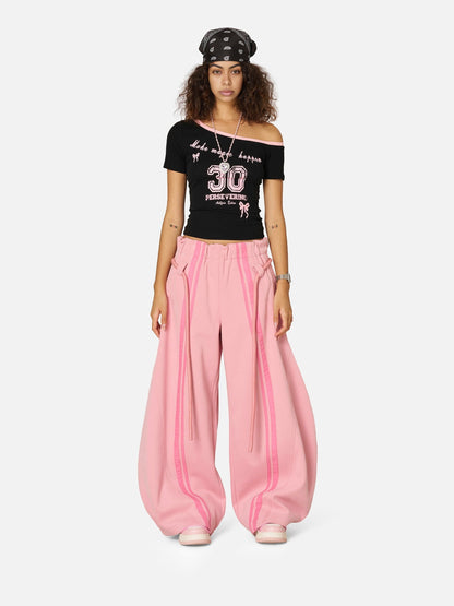 Aelfric Eden Stripe Super Baggy Barrel Sweatpants