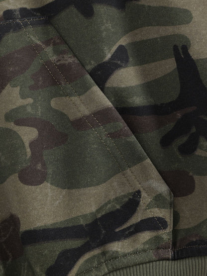 Aelfric Eden Camo Zip Up Hoodie