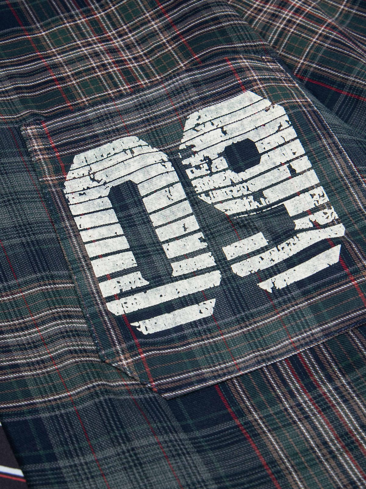 Aelfric Eden Plaid Tie 09  Graphic Shirt