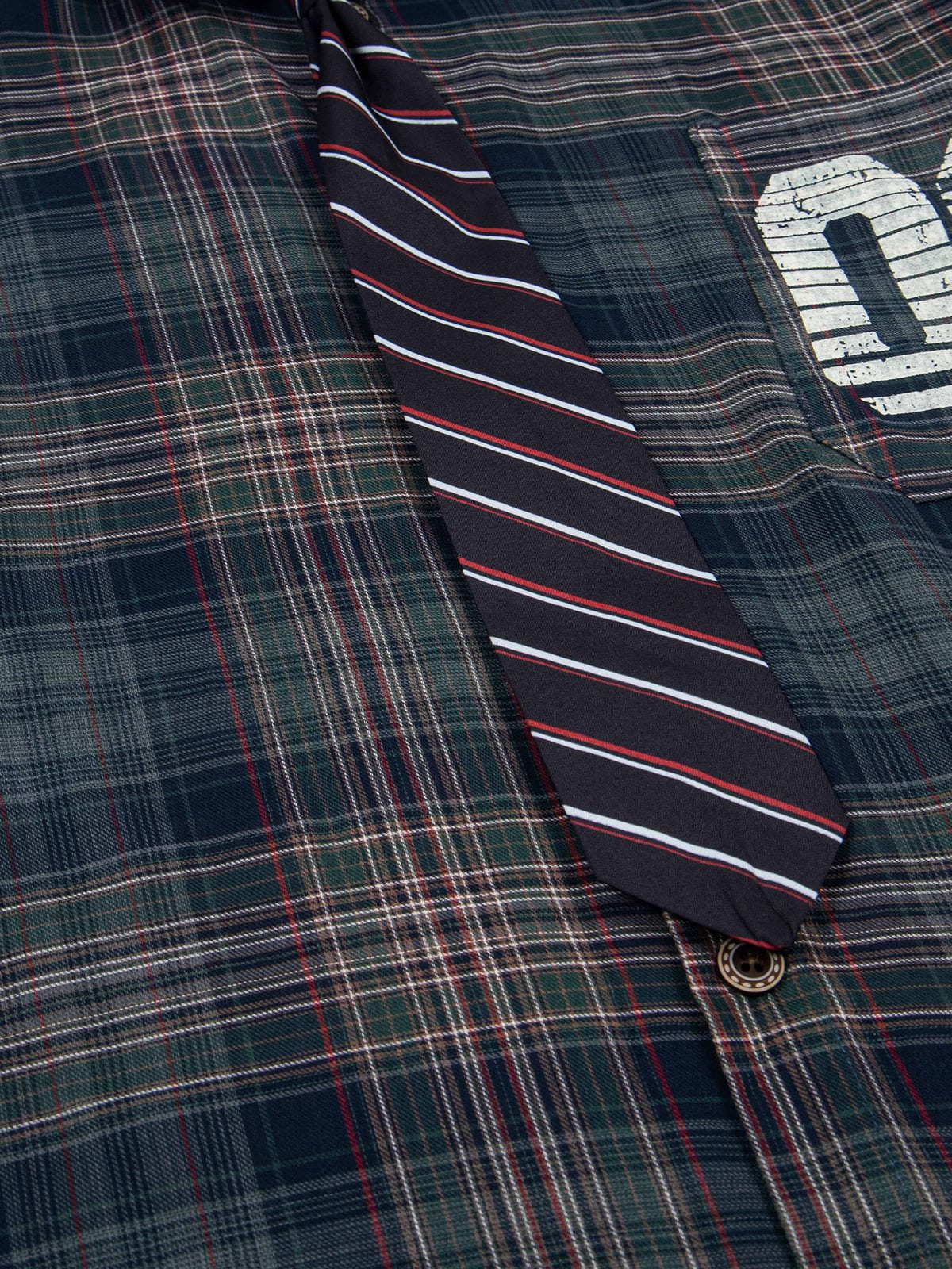 Aelfric Eden Plaid Tie 09  Graphic Shirt