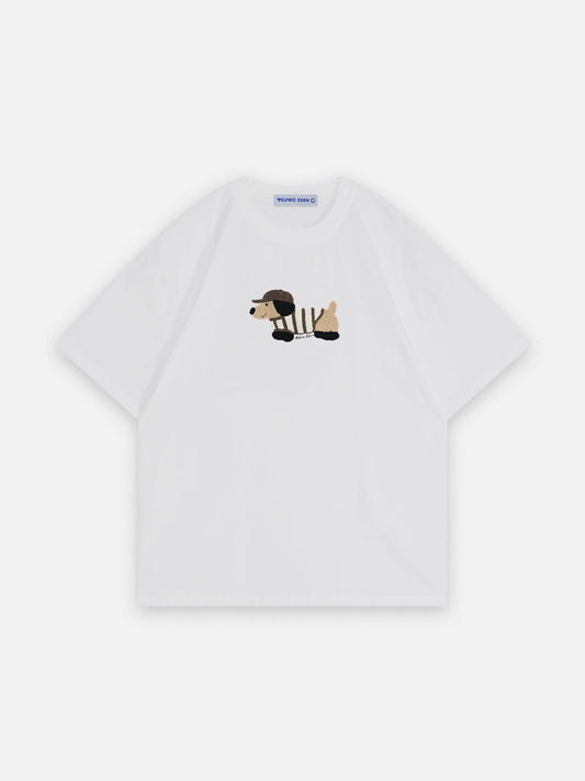 Aelfric Eden Embroidery Dachshund Tee