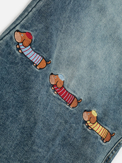 Aelfric Eden Baggy Barrel Dog Jeans