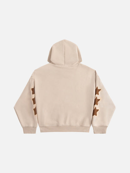 Aelfric Eden Oversized Applique Embroidery Eden Star Pullover Hoodie