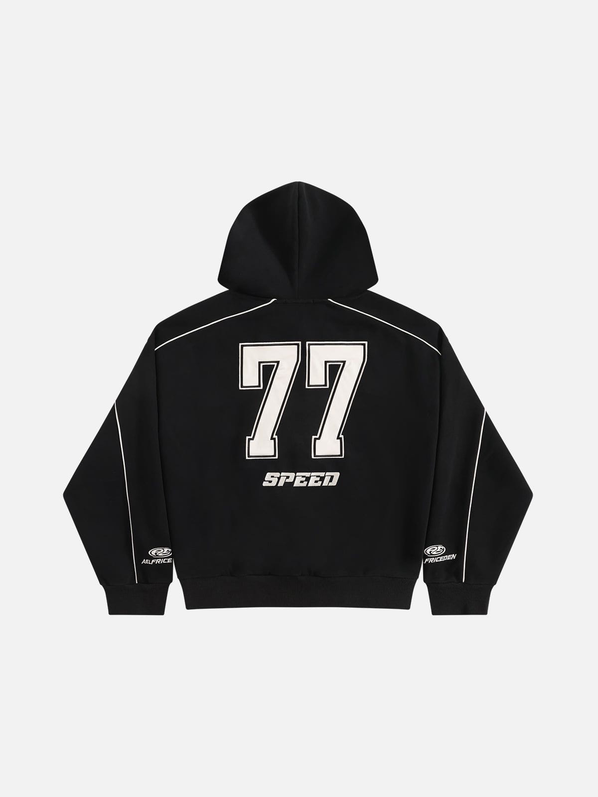 Aelfric Eden Oversized Applique 77 Pullover Hoodie