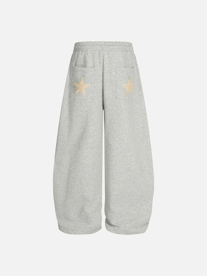 Aelfric Eden Star Applique Baggy Barrel Sweatpants