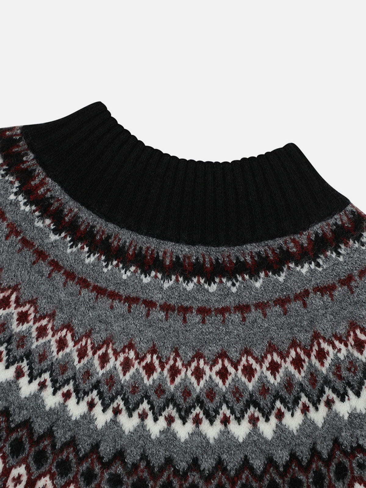 Aelfric Eden Fair Isle Half-Zip Sweater