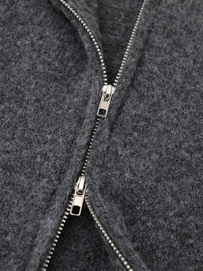 Aelfric Eden Sailor Collar Knit Zip Up Cardigan