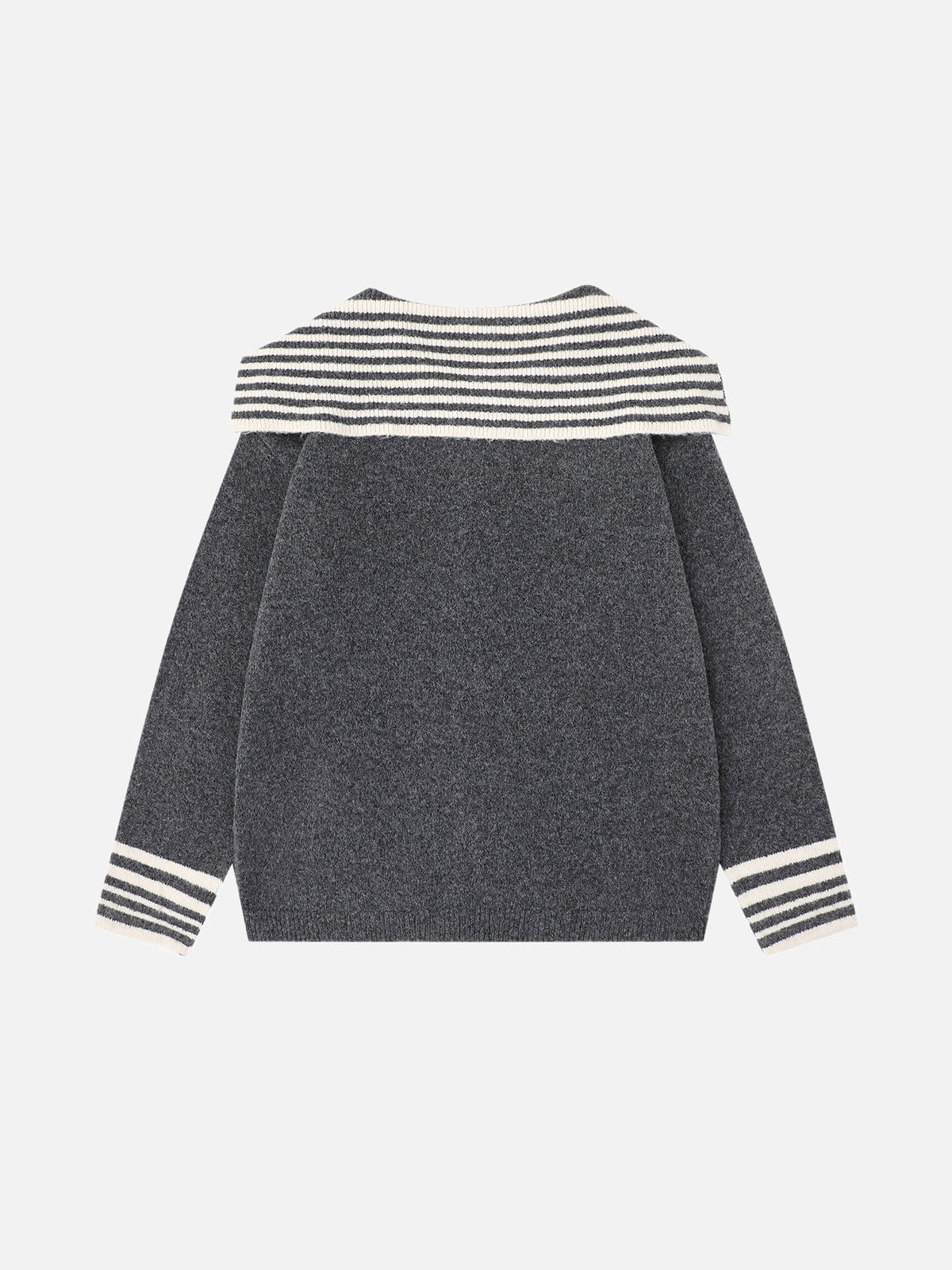 Aelfric Eden Sailor Collar Knit Zip Up Cardigan