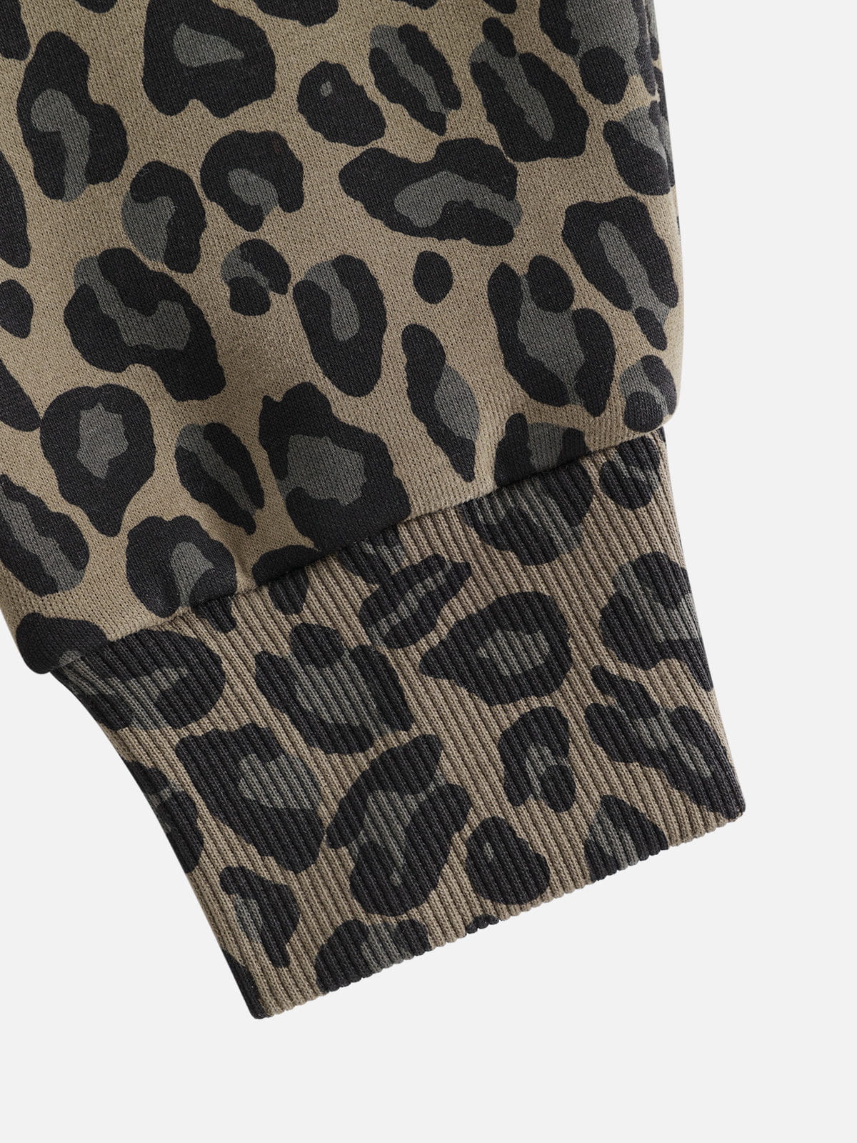 [Pre-Order] Aelfric Eden Boxy Leopard Zip Up Hoodie