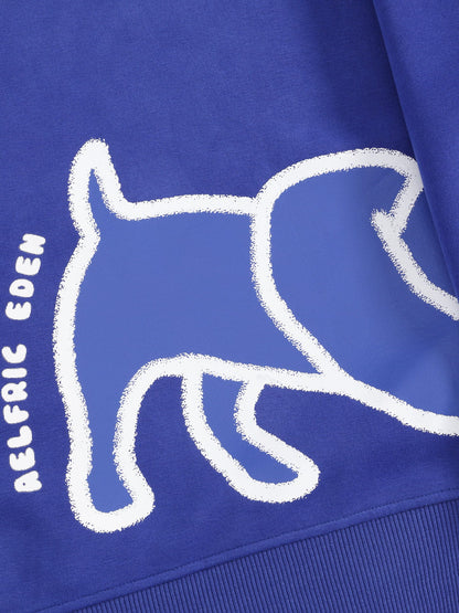 Aelfric Eden Boxy Dachshund Graphic Hoodie