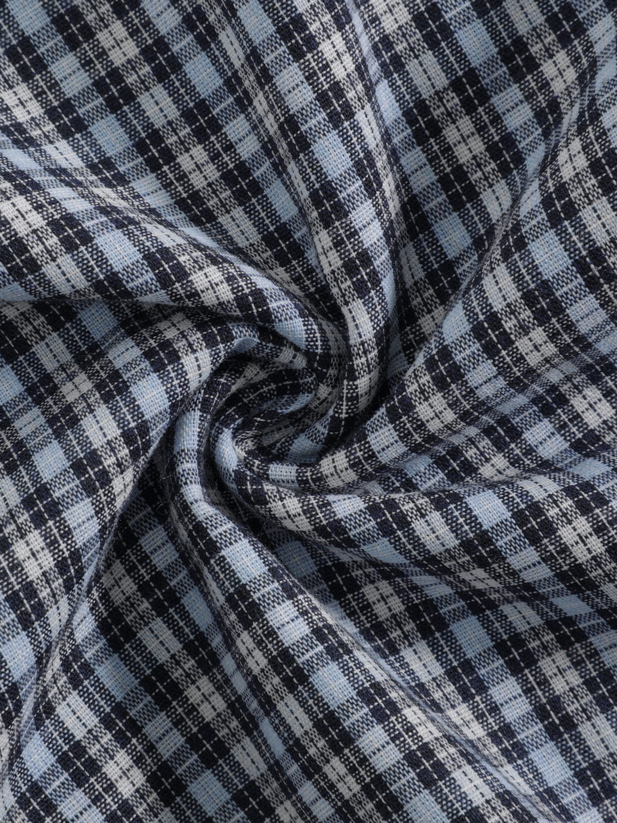 Aelfric Eden Faux Layered Plaid Long Sleeve Shirt