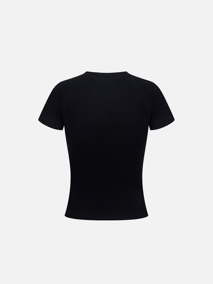 Aelfric Eden Rhinestone Cross Baby Tee