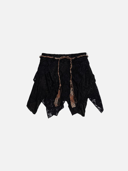 Aelfric Eden Lace Layered Asymmetrical Skirt