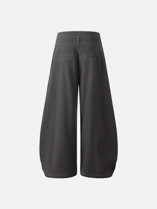 Aelfric Eden Wrap Panel Baggy Barrel Pants