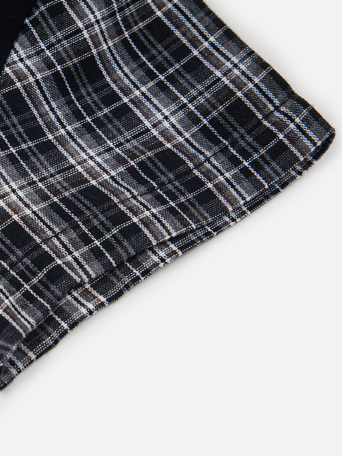 Aelfric Eden Layered Plaid Shirt Tee