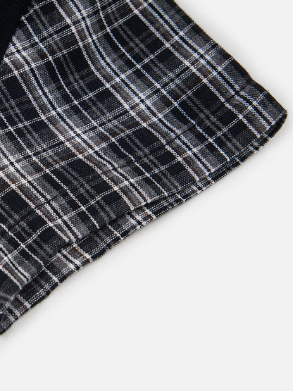 Aelfric Eden Layered Plaid Shirt Tee