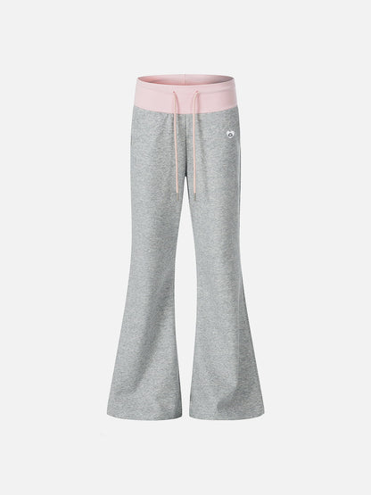 Aelfric Eden Contrast Waist Bootcut Sweatpants
