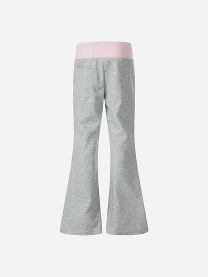 Aelfric Eden Contrast Waist Bootcut Sweatpants