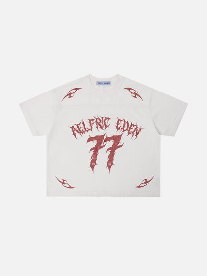 Aelfric Eden Boxy Flame Jersey Tee
