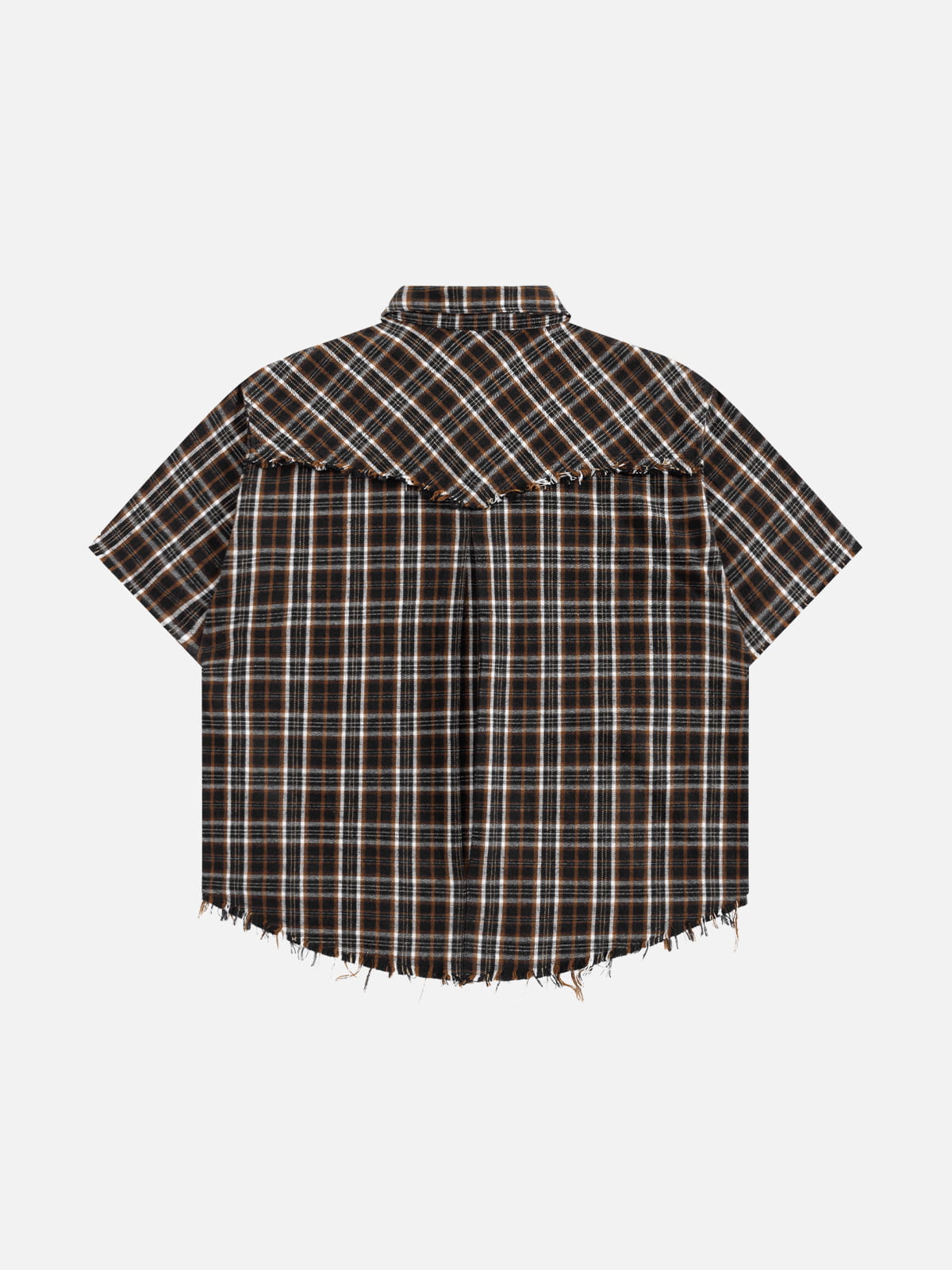Aelfric Eden Boxy Plaid Short Sleeve Shirt
