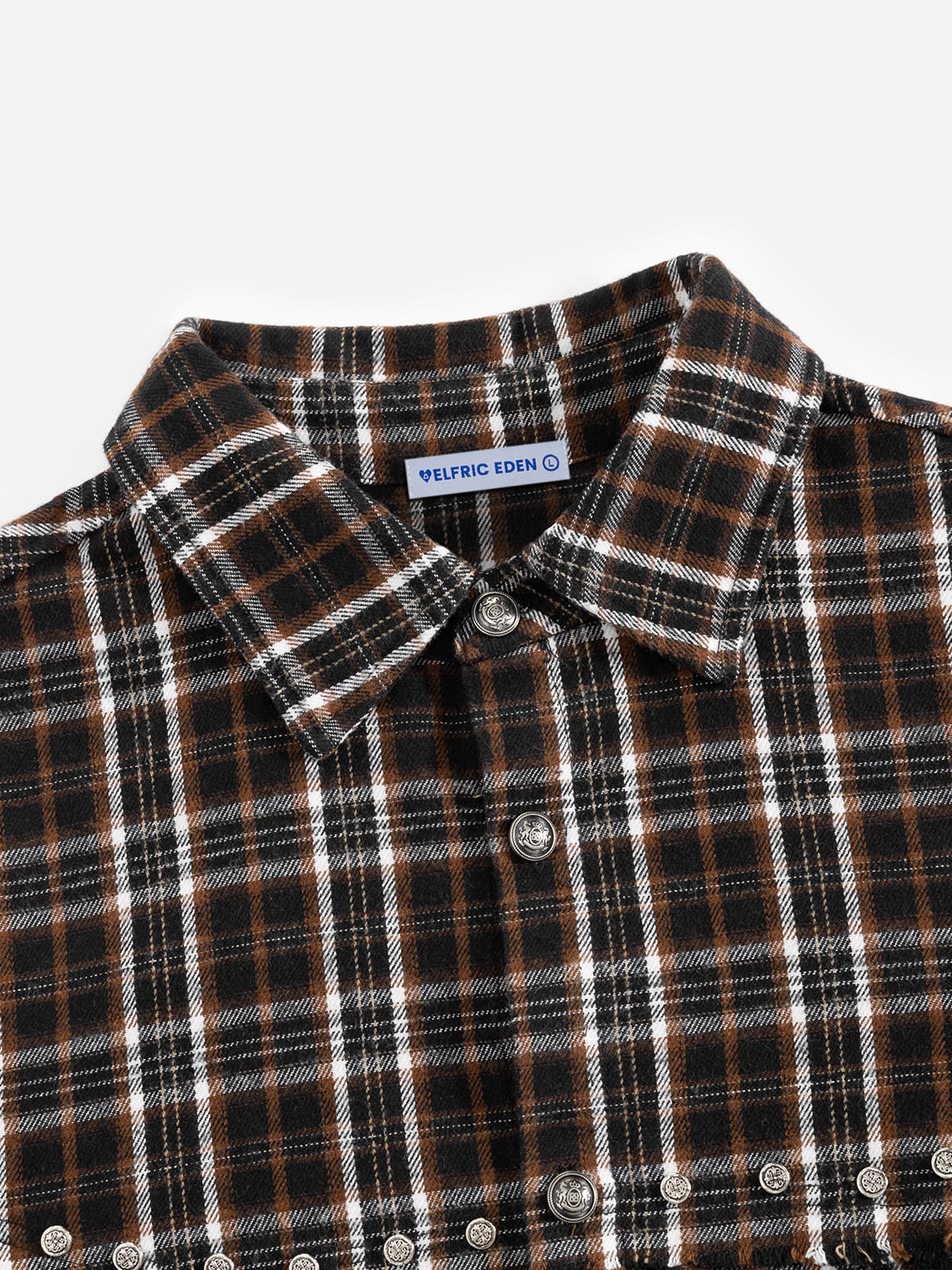 Aelfric Eden Boxy Plaid Short Sleeve Shirt