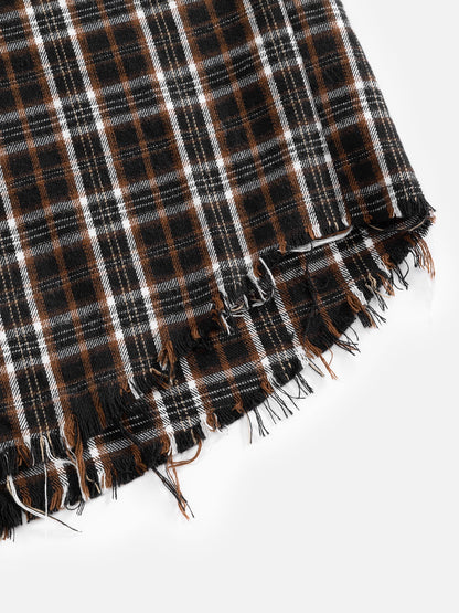 Aelfric Eden Boxy Plaid Short Sleeve Shirt