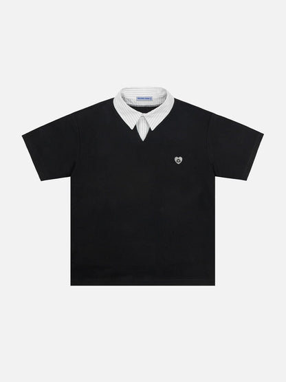 Aelfric Eden Layered Collar Tee