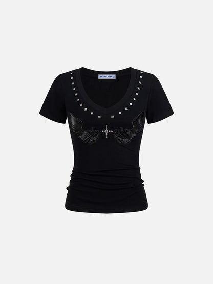 Aelfric Eden Studded Wing Tee