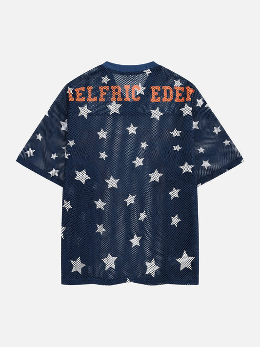 Aelfric Eden Star Mesh Jersey Tee