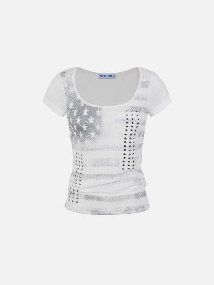 Aelfric Eden Studded Flag Tee