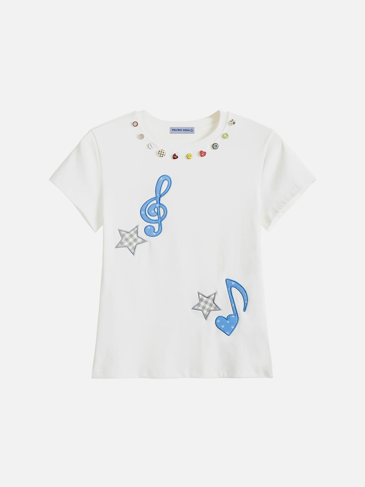 Aelfric Eden Music Note Embroidery Tee