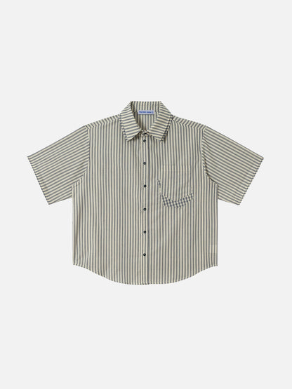 Aelfric Eden Stripe Short Sleeve Shirt